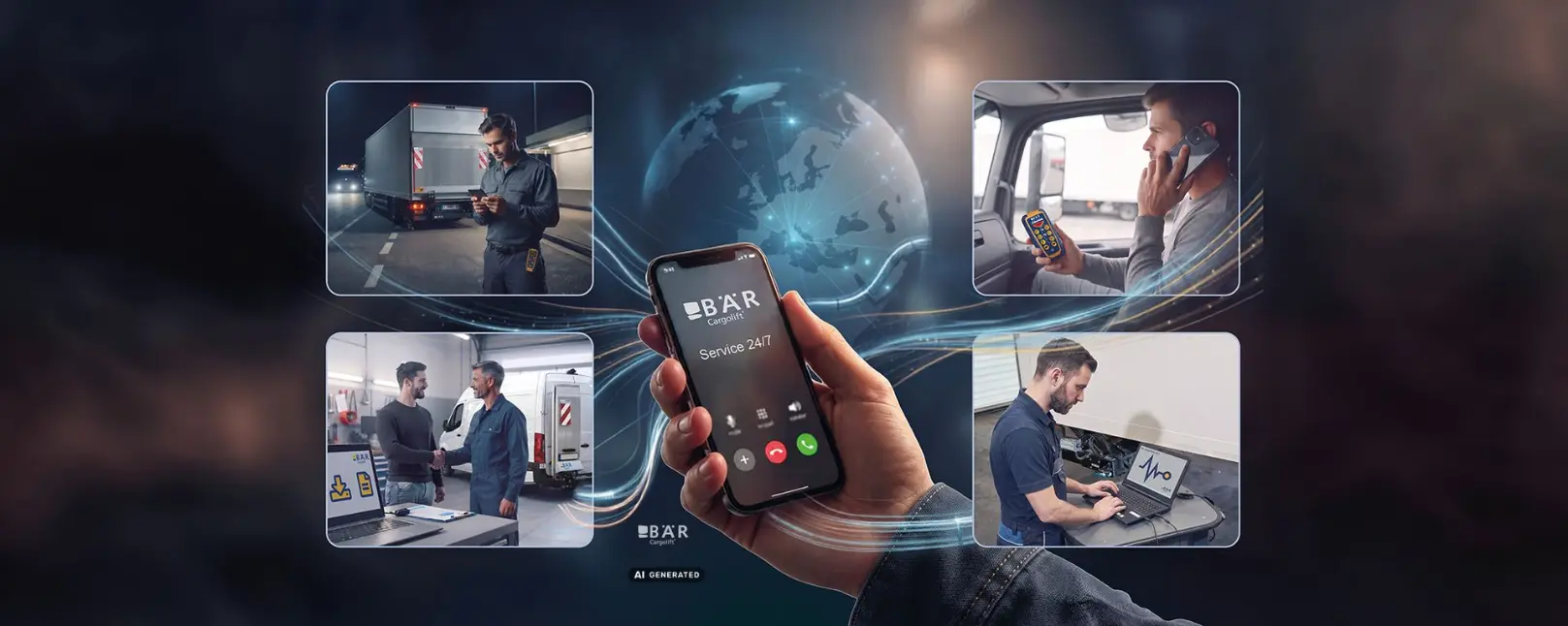 Quattro situazioni di chiamata mostrano il motivo per cui contattare Service 24/7 di Bar Cargolift